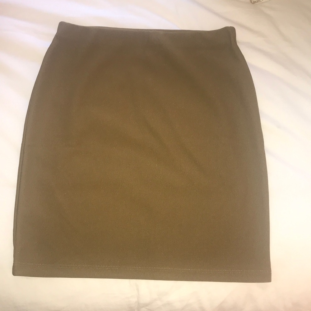 Olive Mini Skirt